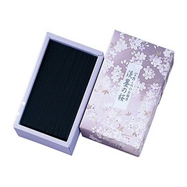 Nihon Kodo Chiyo Uno Incense Sticks 37108, Cherry Blossom with Light Ink (0.2 kg), Incense, Less Kemuri, 25 Minutes
