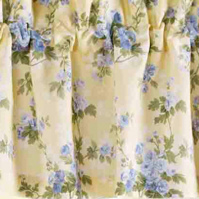 Laura Ashley - Valance, 100% Soft Cotton Window Treatment with