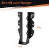 2x8 Joist Hangers, 8 Pcs Hurricane Ties for Rafters Tie