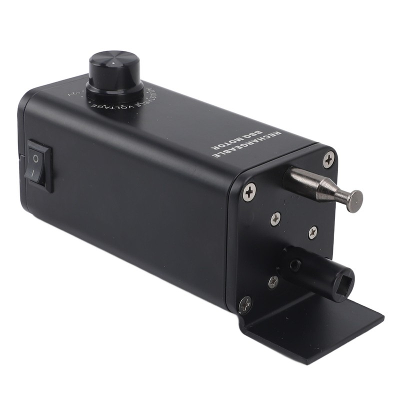 Rotisserie Motor Aluminum Alloy 10W 3 to 12V Adjustable Rechargeable