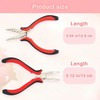 2 Pcs Hair Extensions Pliers, Non-Slip Handles Hair Extension Clamp