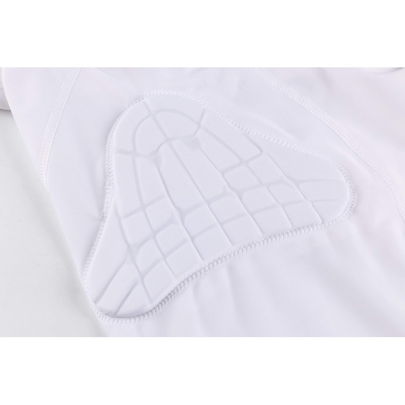 DGXINJUN Padded Youth Boys Football Rib Protector for Kids Girls