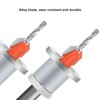 10PCS Countersink Drill Bits Adjustable Stop Tapered Countersink Bit for