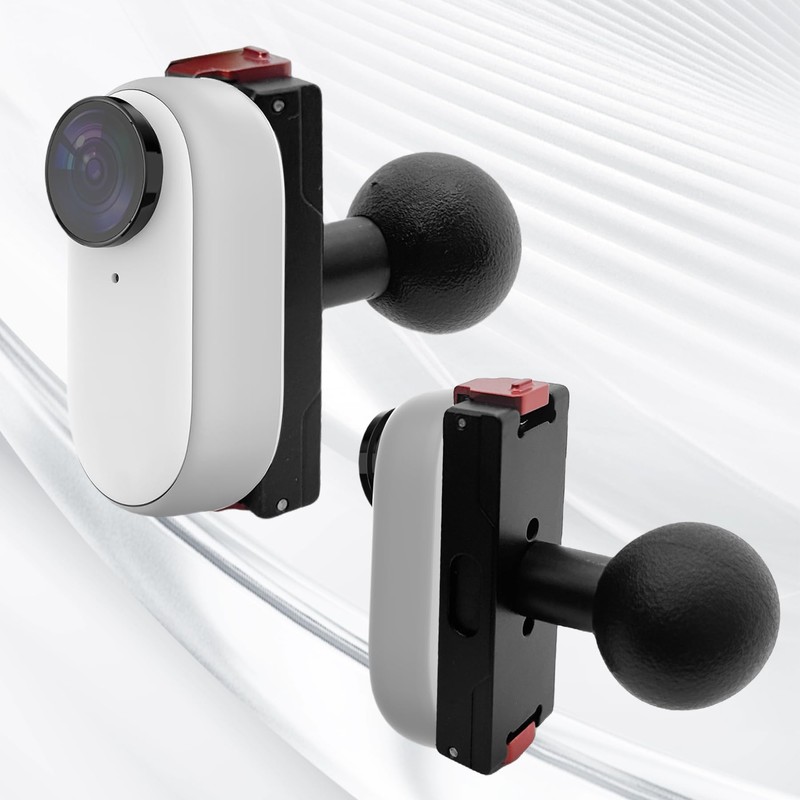 1 "Ball Mount Adapter for Insta360 GO3s Magnetic Quick Mount