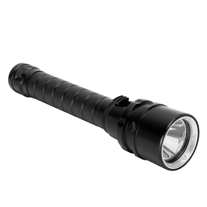 Bright Flashlight Aluminum Alloy 2000LM Long‑Range Electric Torch for Underwater