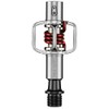 Crankbrothers XC Eggbeater 1 Click Pedals, Silver/Red, 1479