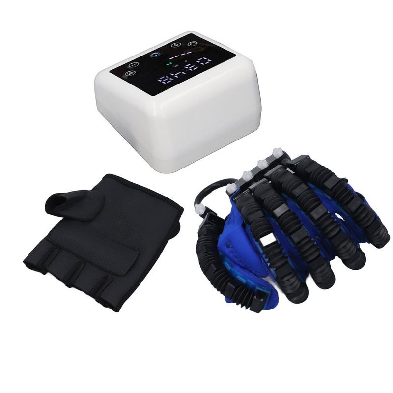 Hand Function Training Glove Rechargeable Hot Compress 3 Modes 9