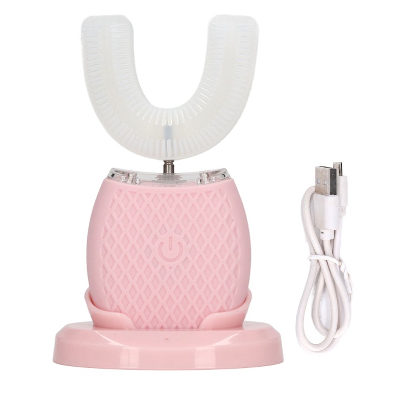Electric Toothbrush IPX7 Waterproof U Shape Massage Ultrasonic Toothbrush with