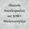 Jobo Women's Open Heart Ring 925 Sterling Silver 6 Zirconia