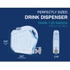 Arrow Home Products Ultra Slimline Beverage Dispenser, 10" X 14.5",