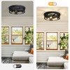 ZHU YAN Flush Mount 4-Light Ceiling Light Fixture for Hallway,