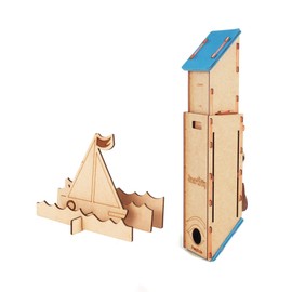Smartivity Periscope 3D Wooden Model Engineering STEM Building Set for Kids Ages 6 and Up