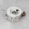 AN10 Fittings Oil Cooler Sandwich Plate Thermostat Adapter Oil Filter