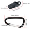 JianLing 12-Piece Small Tarp & Awning Clamp Set - Crocodile