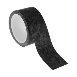 X AUTOHAUX Pinstripe Tape 30mmx8.5m Forging Pattern Car Stripes Pinstripe Decals for Car Motorcycle and Boat Racing Stripes DIY Stickers Matte Black 1 Pcs