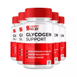 Sweet Relief (5 PACK) Sweet Relief Glycogen Support Advanced Blood Support