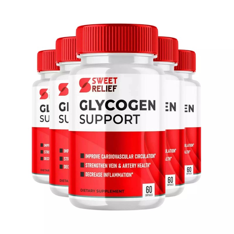 Sweet Relief (5 PACK) Sweet Relief Glycogen Support Advanced Blood
