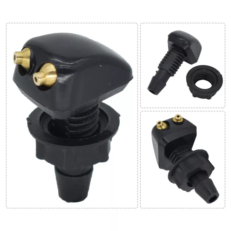 XUKEY Adjustable Universal Dual Holes Windshield Wiper Washer Nozzle Water