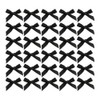 30-Pack Mini Satin Bow Hair Clips, Classic Black, Alligator Clips