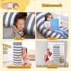 VIHBRAI Bean Bag Cuddly Toy Stuffed Animals Storage for Children,