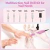 JIASHENG USB Electric Nail Drill, Nail Drill Portable Electric Nail