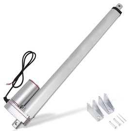 ECO-WORTHY Heavy Duty 330lbs/1500N Solar Tracker Linear Actuator Multi-Functions (12V, 14") IP54 Waterproof Linear Motion Actuator