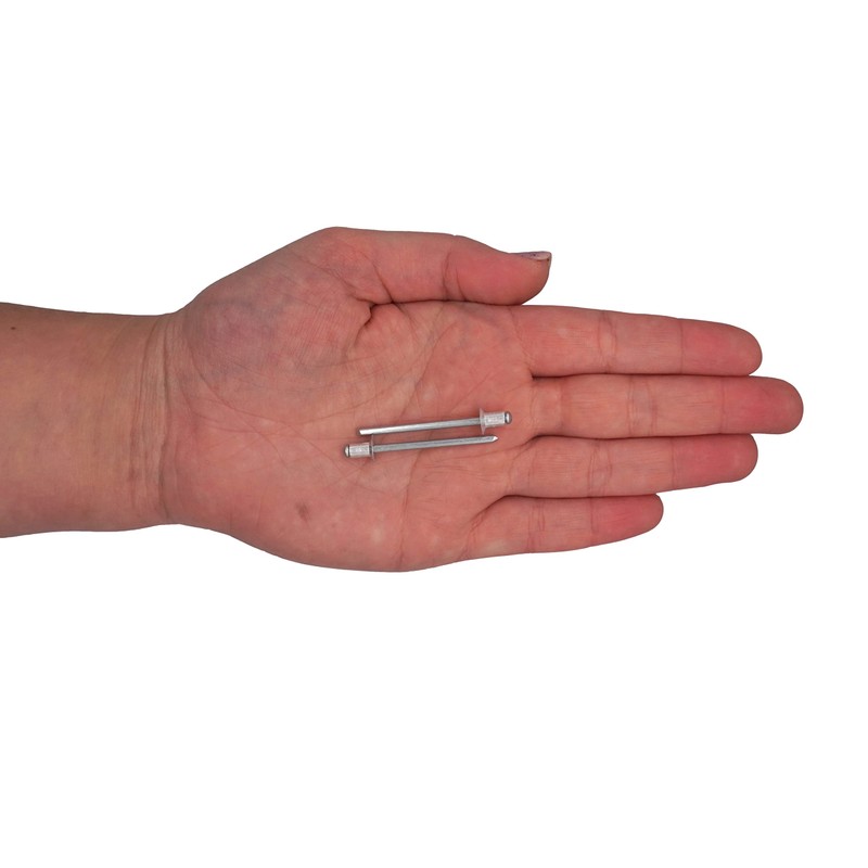SKIR'CO Countersunk Aluminium Blind Rivets 4.0 x 6 mm Steel