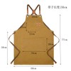 Duogoo Kitchen Chef Aprons for Women and Men with 3