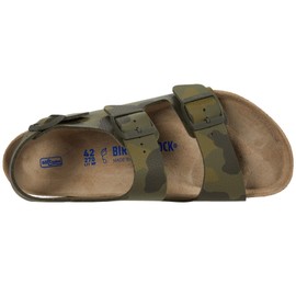 Birkenstock Milano Soft Footbed Desert Soil Camo Green Birko-Flor™ EU 43 (US Men's 10-10.5) Regular