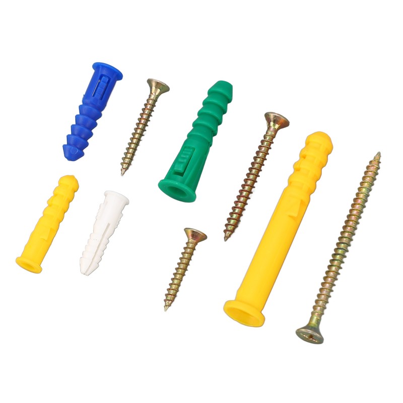 232Pcs Self Tapping Screw Flat Cross Head Carbon Steel 5