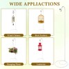 JaGely 2 Pcs Adjustable Shepherds Hook for Outdoor Heavy Duty