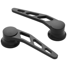 Lokar XIDH-2008 Black Billet Aluminum Door Handle - Pair