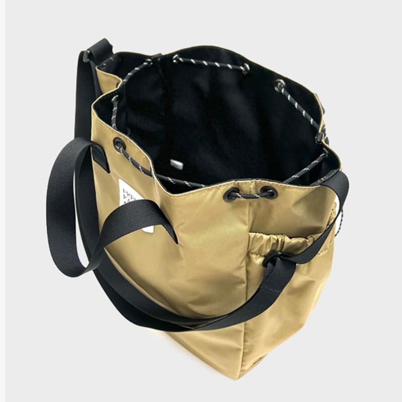 Fredrick Packers BLOOM SHOULDER NYLON 2-Way Tote Bag, Plain, Available