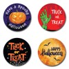48 x Halloween Round Stickers for Party Bags, Trick or
