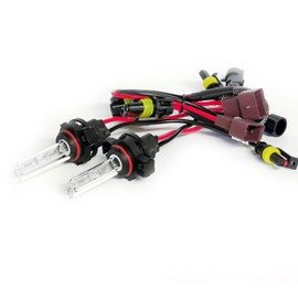 Troniz H16 5202 - Bombillas HID de xenón AC 35 W Super brillante lámpara de repuesto para foco antiniebla, color azul hielo 8000 K, paquete de 2