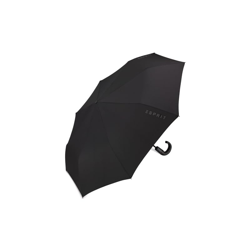 Esprit Men's Pocket Umbrella Easymatic Round Hook Handle - Gents