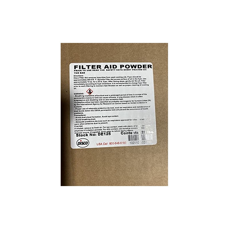 Disco Diatomaceous Earth - Bulk, 25 Pound - 1 each.