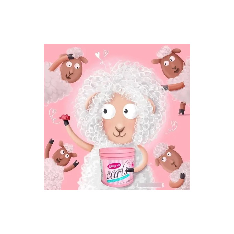 Girls With Curls Shampoo, Acondicionador, Gel Y Crema Peinar