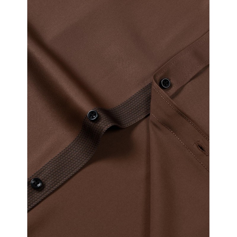 JEMITOP Men's Stretch Multi-Use Dress Shirts Party Prom Wedding Tuxdeo