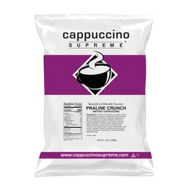 Cappuccino Supreme 2 lb bag Praline Crunch Instant Cappuccino Mix