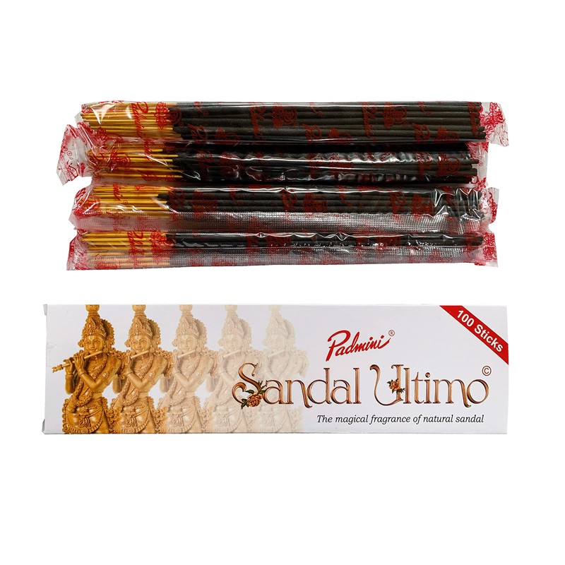 Padmini Sandal Ultimo Incense Sticks - Sandalwood (3 Packs of