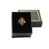 HolidayGiftShops Sterling Silver and Baltic Amber Ring Autumn SKU :