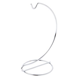 PlyMor Simple Silver Ornament Stand (3 Pack), 6" H x 2.625" W x 2.625" D