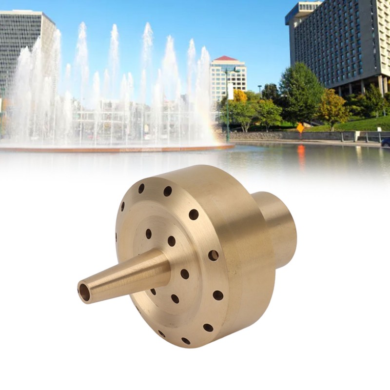 Water Fountain Nozzle Brass Fountain Nozzle Column Sprinkler Spray Head