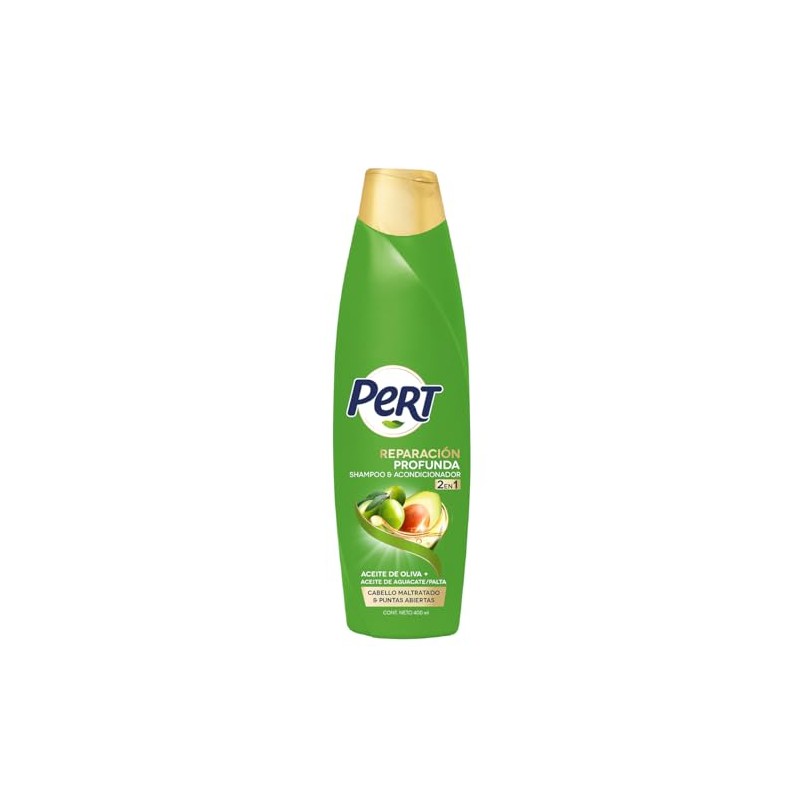 PERT, Shampoo 2 en 1 Olivo y Agucate | Repara