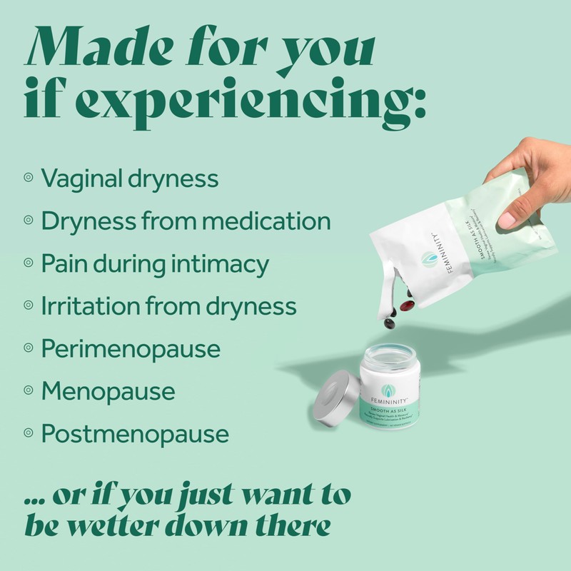 Femininity Smooth as Silk 60-Day Refill for Vaginal Dryness (120