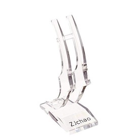 24k Rose Display Stand for 24k Gold Rose, Artificial Flower Transparent Base, Rose Shelf Support for Room Decoration (Just Stand)