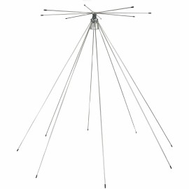 Tram 200-Watt Broad-Band Scanner 25 MHz - 1,300 MHz Super Discone Stainless...