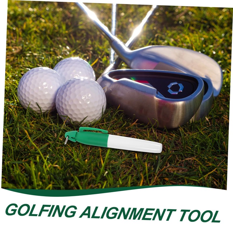 BESPORTBLE 4pcs Golf Line Pen Reusable Plastic Ball Markers Golfing