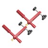 2PCS Bench Dogs Clamp 19mm Red Color Adjustable MFT Table